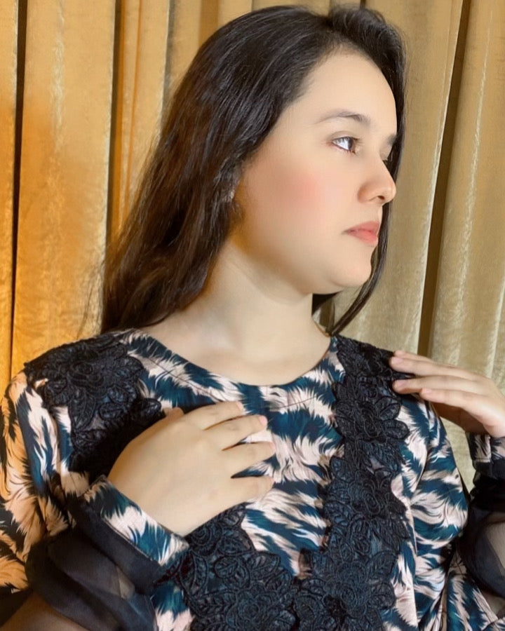 Digital Print Khaddar 2 Pc