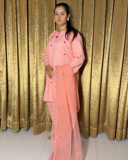 SPECIAL BABY PINK THREE PIECE